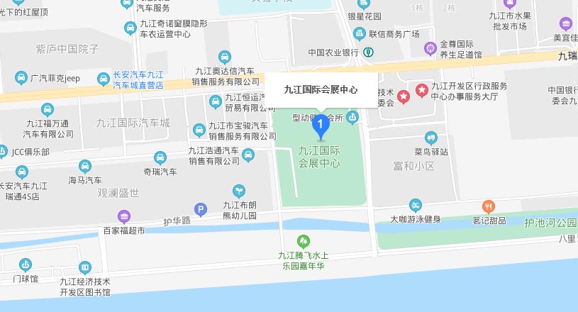 九江家博会交通路线地图